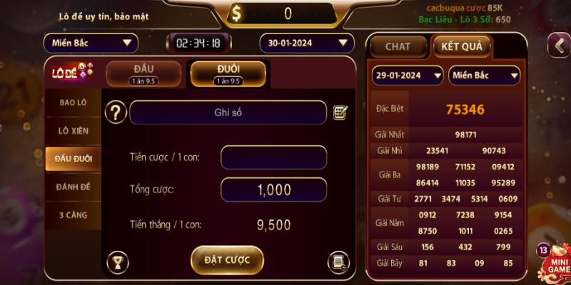 Bí quyết chơi lô đề mang lại hiệu quả cao tại game bài Sun Win